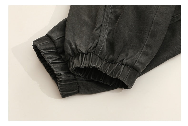 Washed Panel Joggers