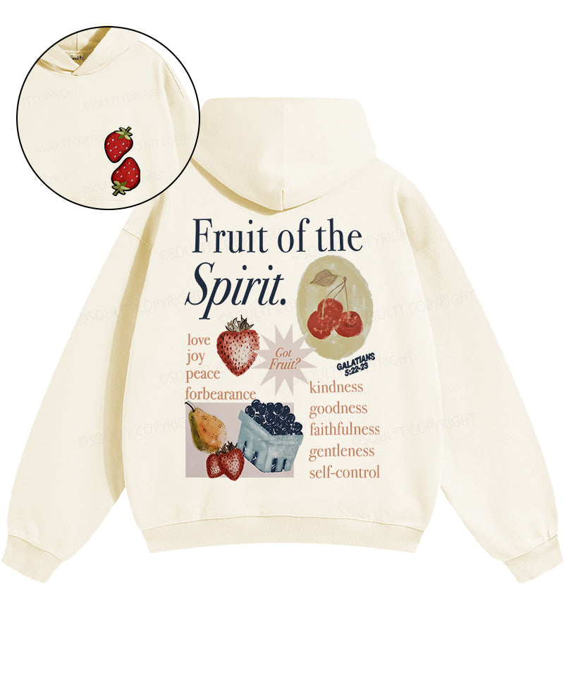Fruit Of The Spirit Double Sided Christian Hoodie