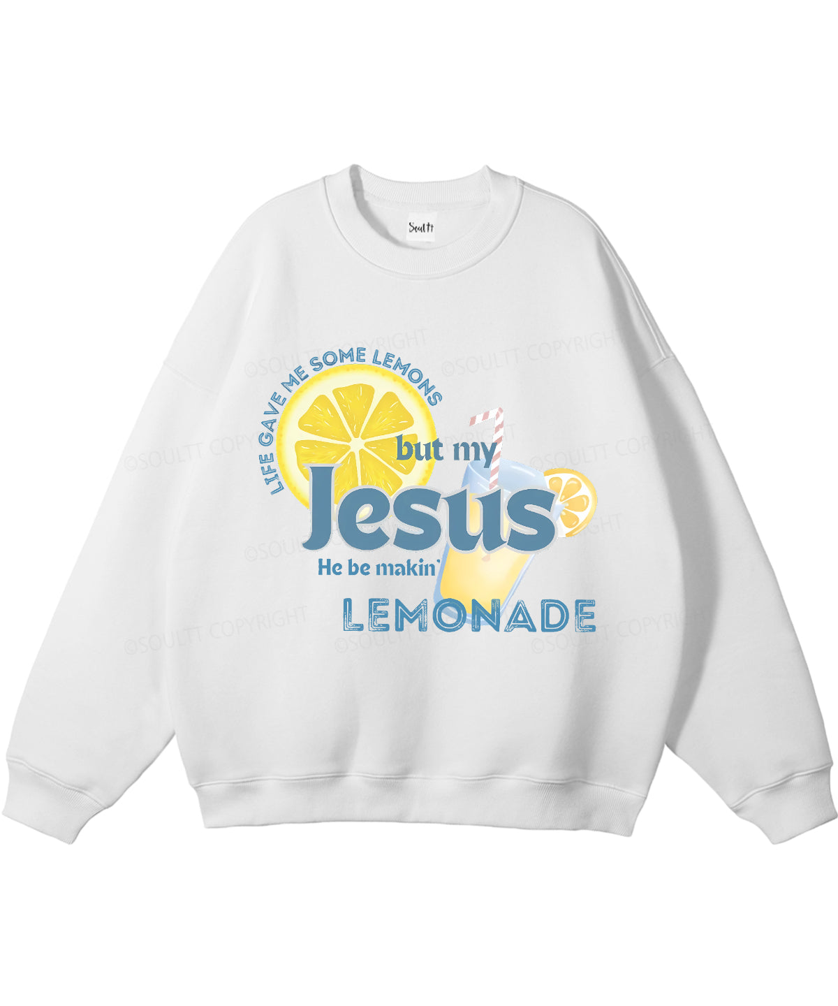 Life Gave Me Some Lemons Christian Sweatshirt