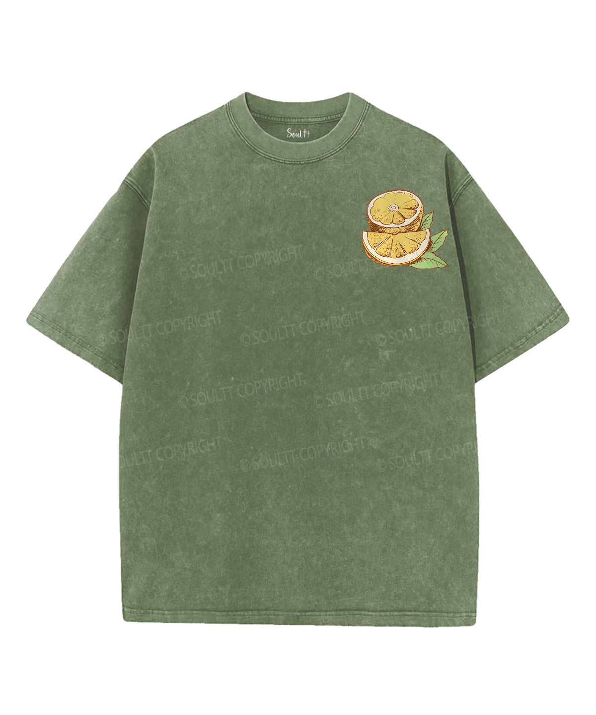 Life Gave Me Some Lemans Double Sided Unisex Washed Christian T-shirt