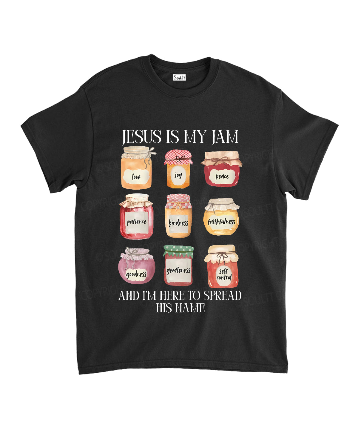 Jesus Is My Jam Unisex Cotton Christian T-Shirt