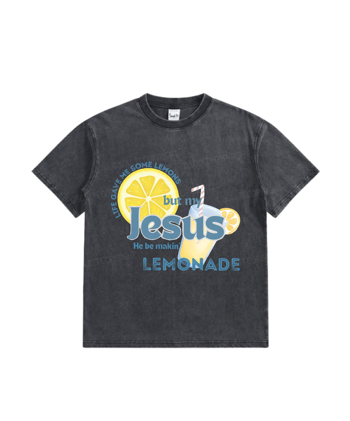 Kids Life Gave Me Dome Lemons Washed Christian T-shirt