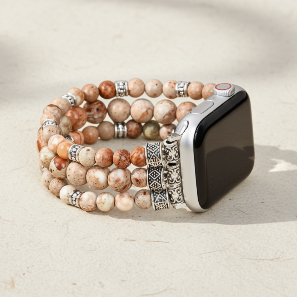 Imperial Earth Jasper Apple Watch Strap