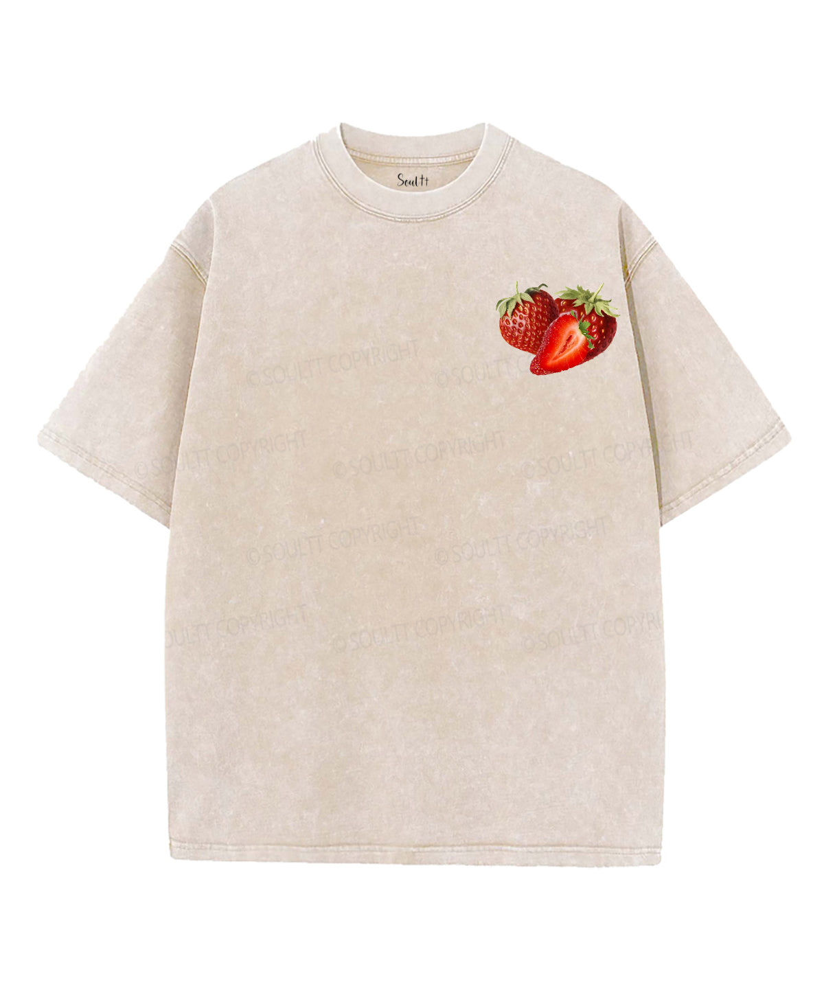 The Lord Is Good Double Sided Unisex Washed Christian T-shirt