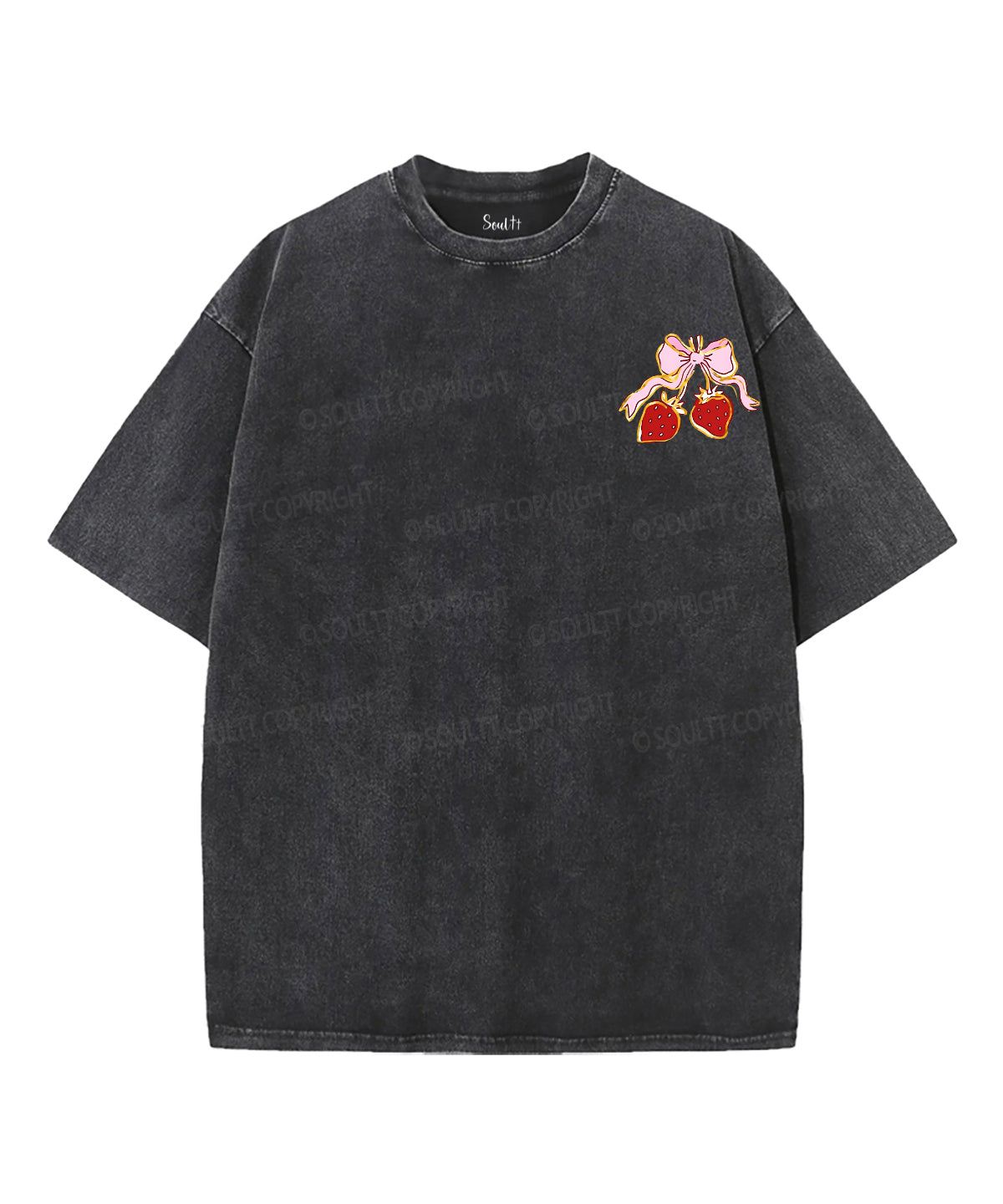 Fruit Of The Spirit Double Sided Unisex Washed Christian T-shirt