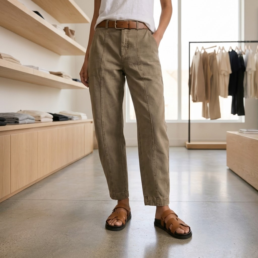 Tailored Utility Pants for Work and Weekend