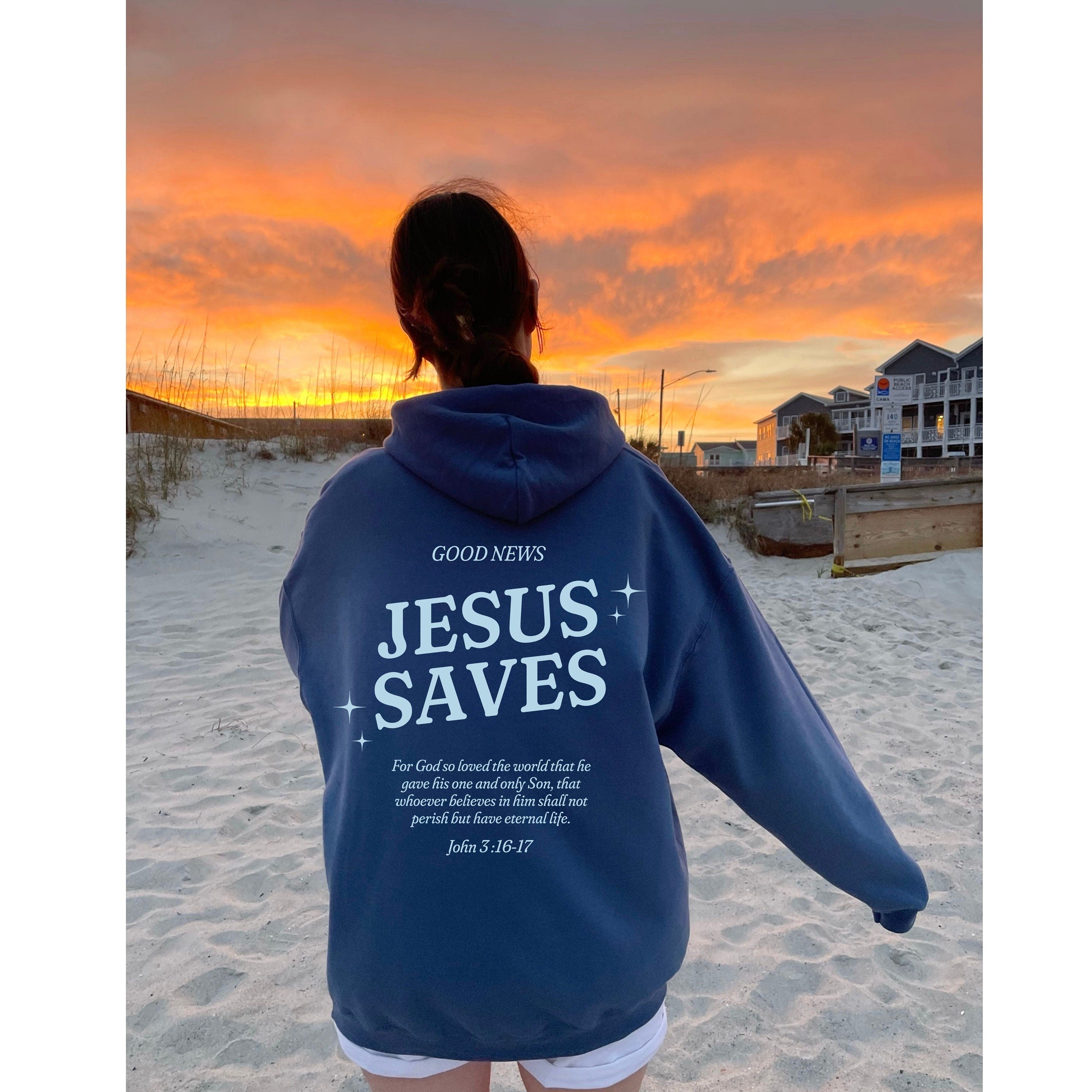 Jesus Saves Hoodie V15