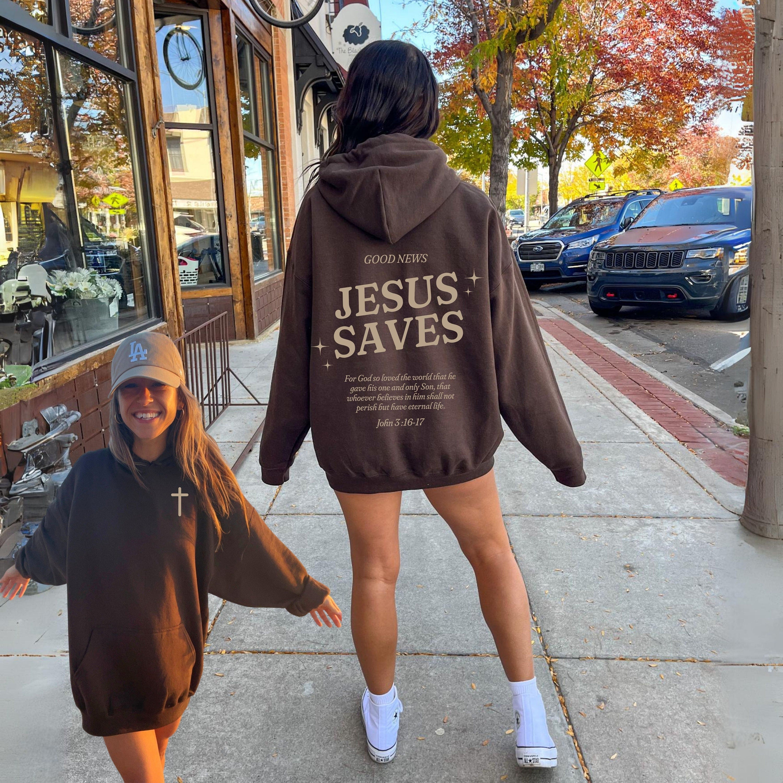 Jesus Saves Hoodie V15