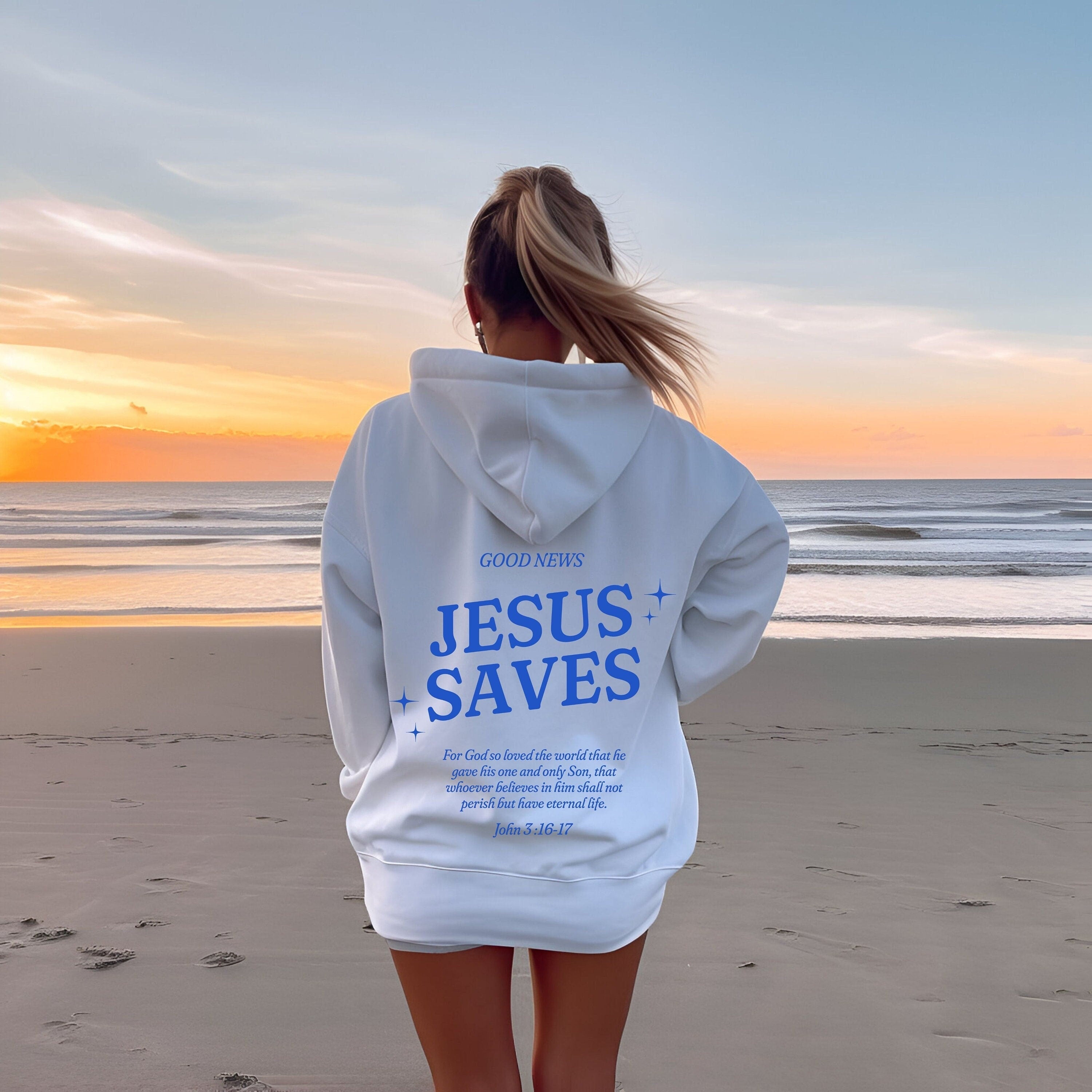 Jesus Saves Hoodie V14