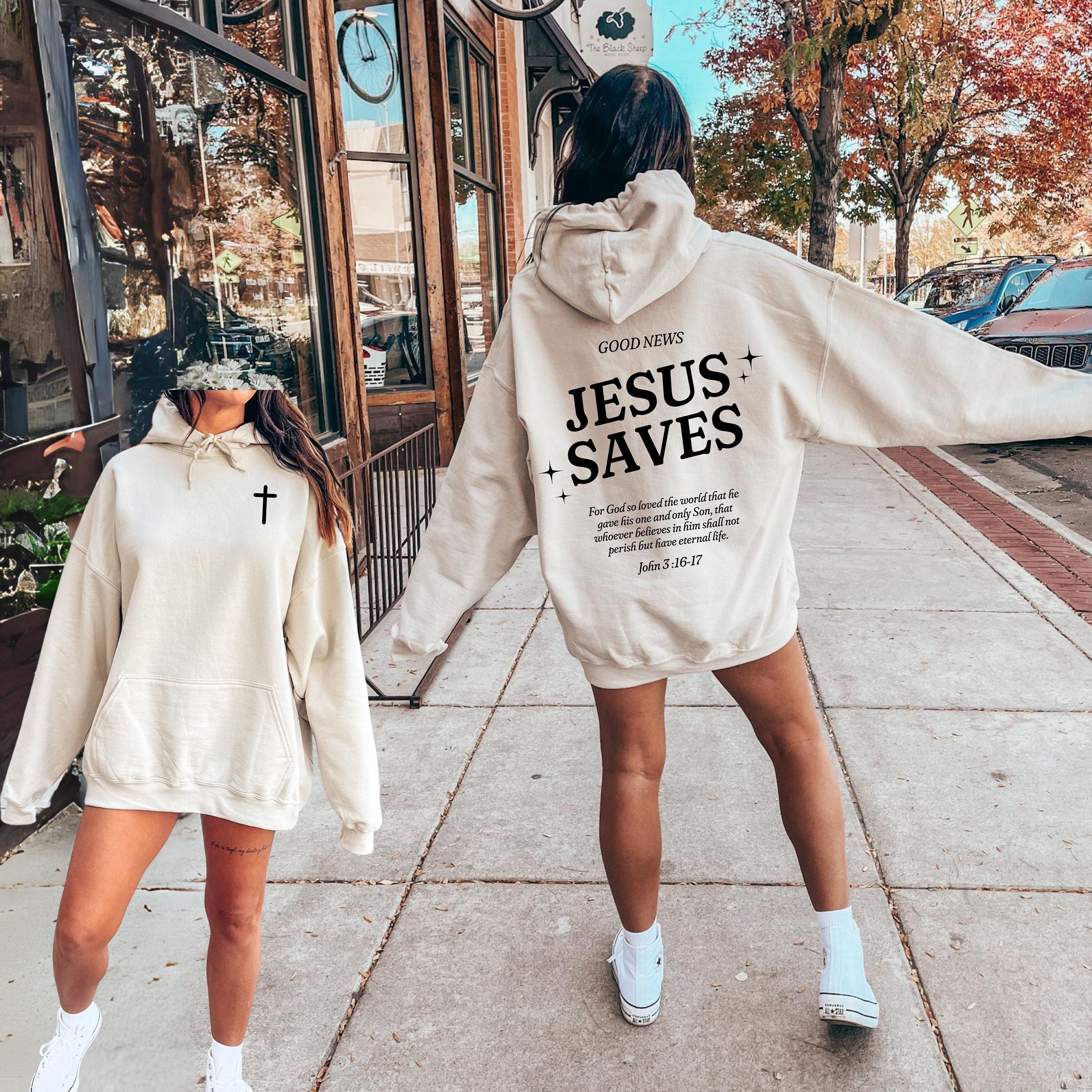 Jesus Saves Hoodie V15