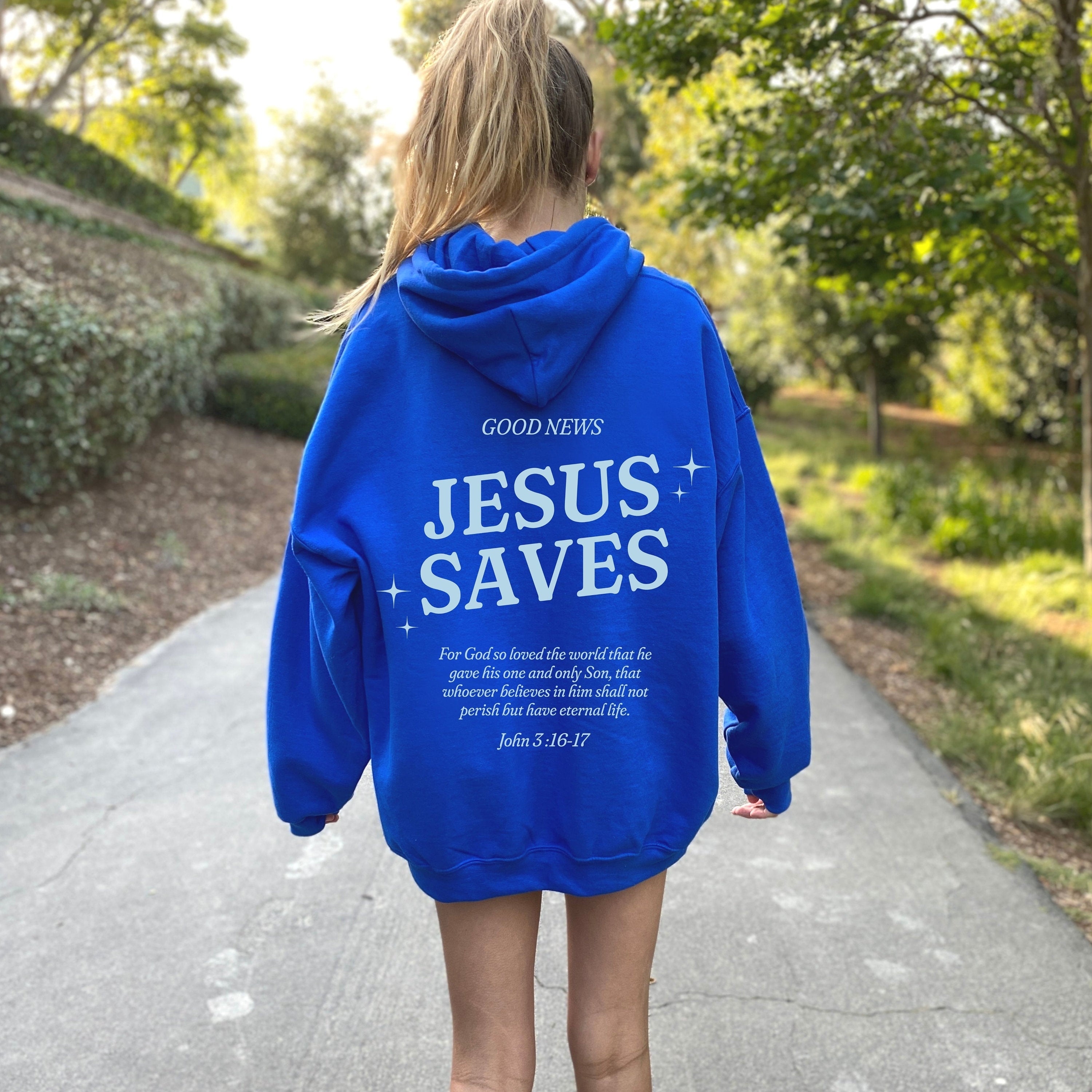 Jesus Saves Hoodie V15