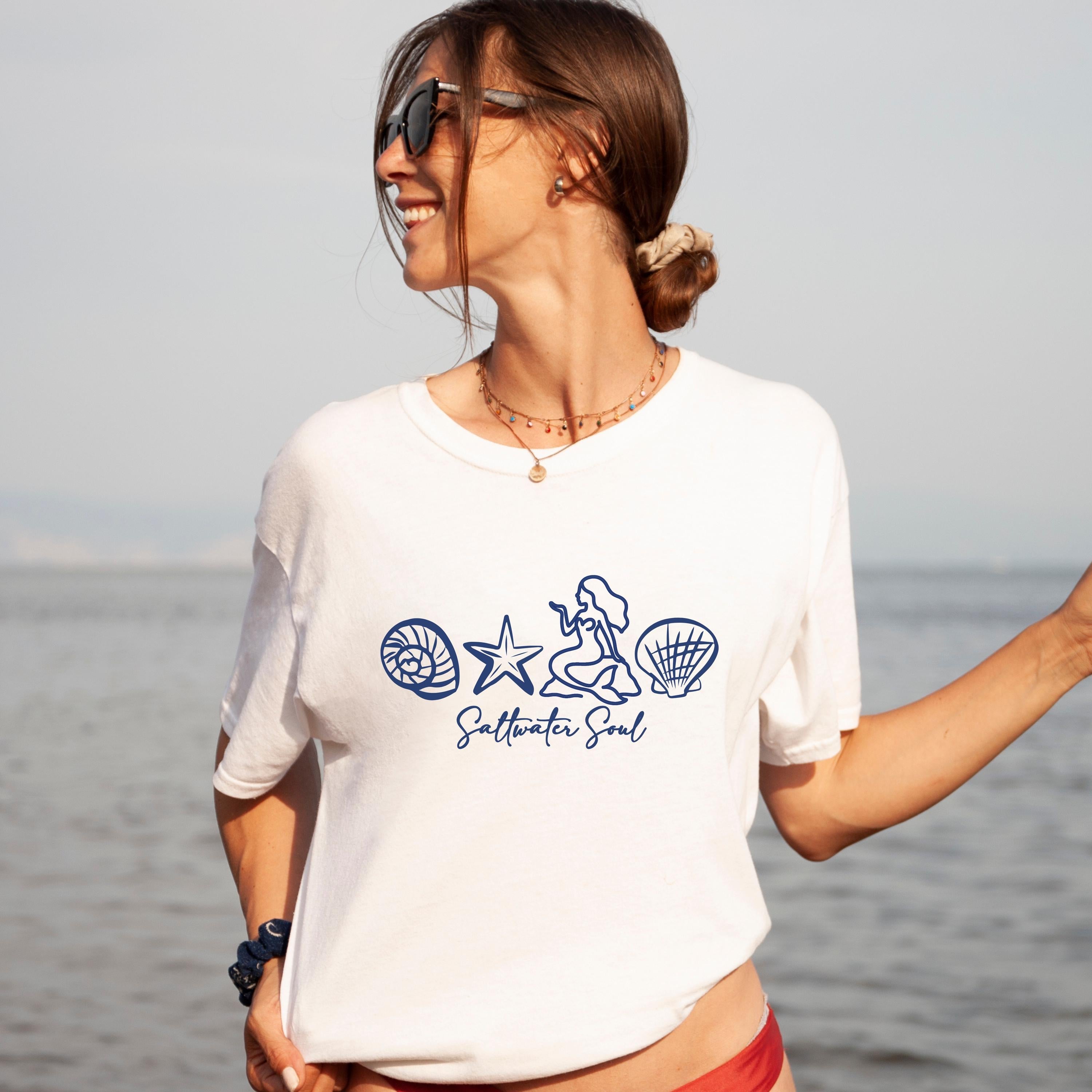 Seashell Mermaid Shirt V4
