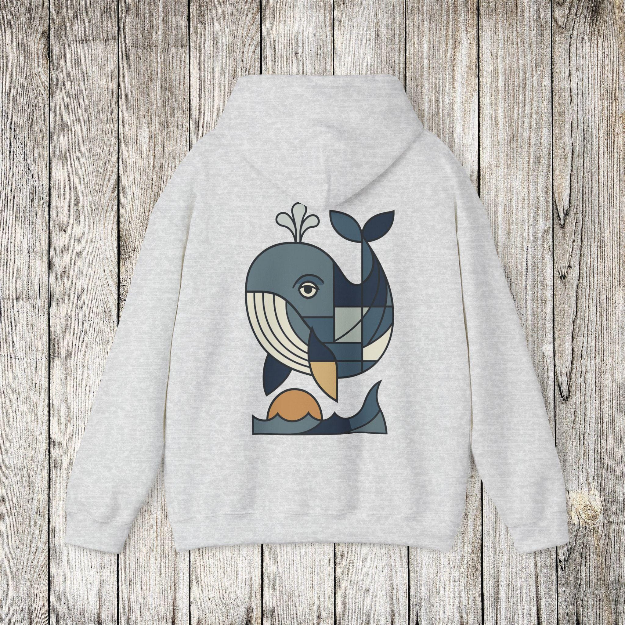 Graphic Whale Hoodie