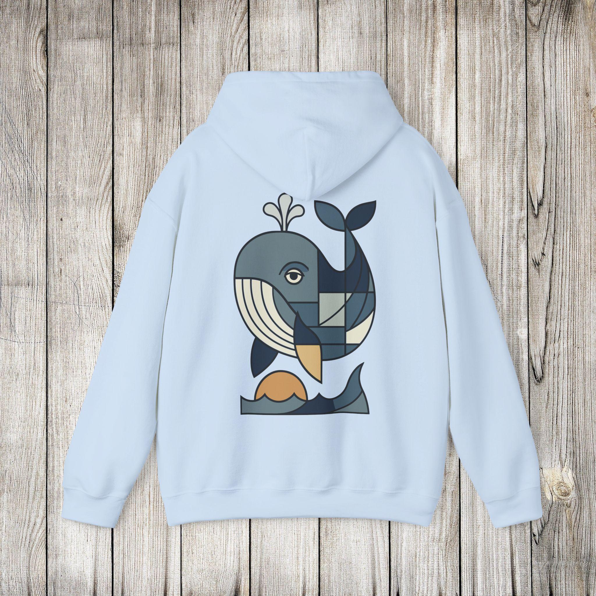 Graphic Whale Hoodie