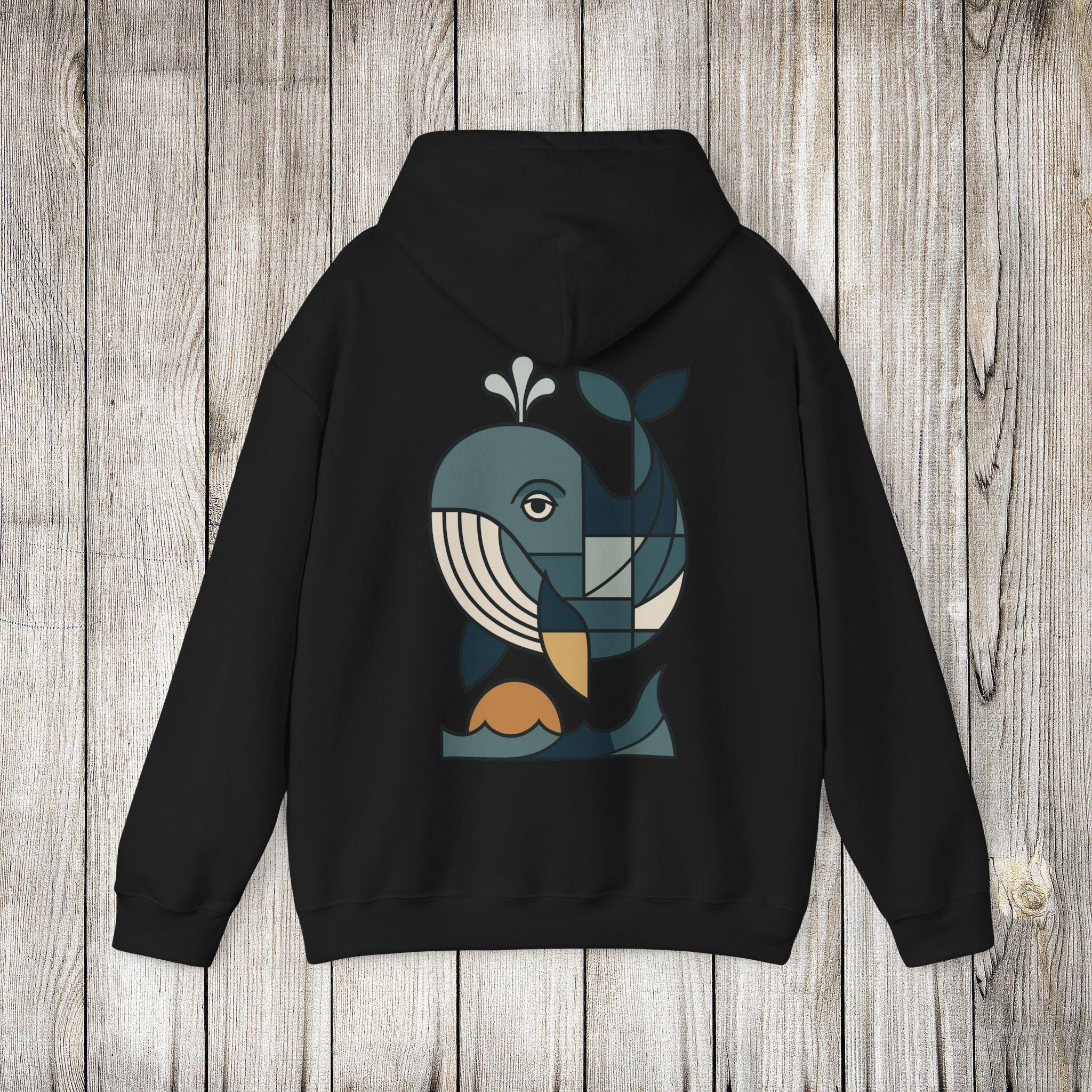 Graphic Whale Hoodie