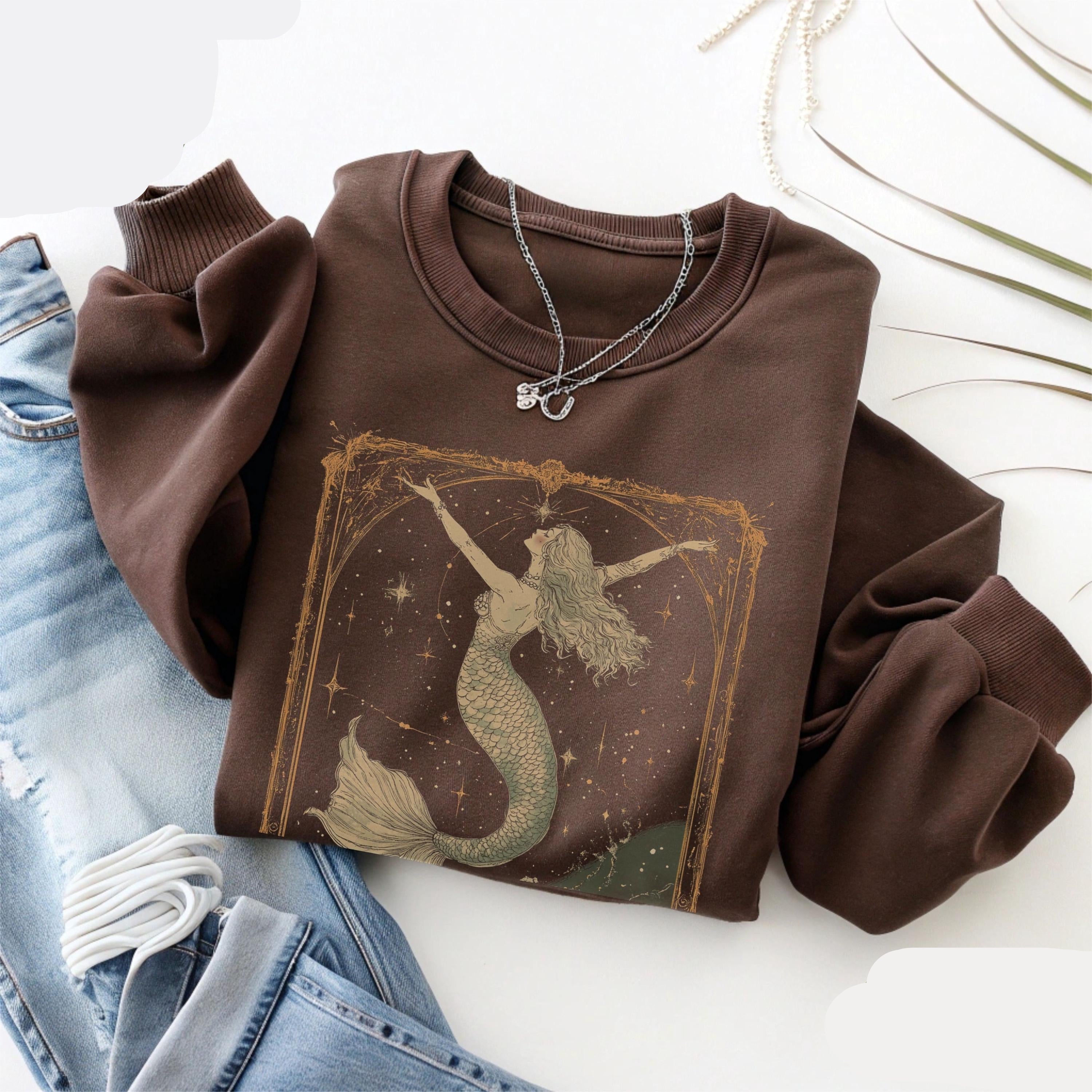 Vintage Mermaid Sweatshirt