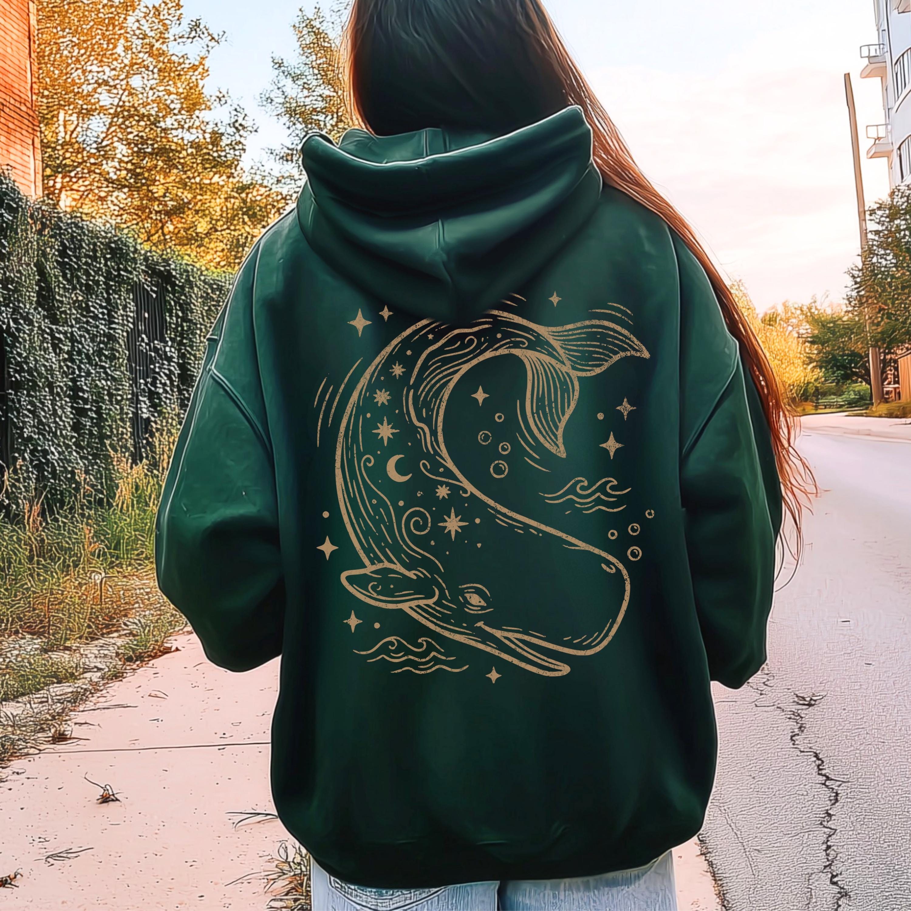 Ocean Whale Hoodie V4