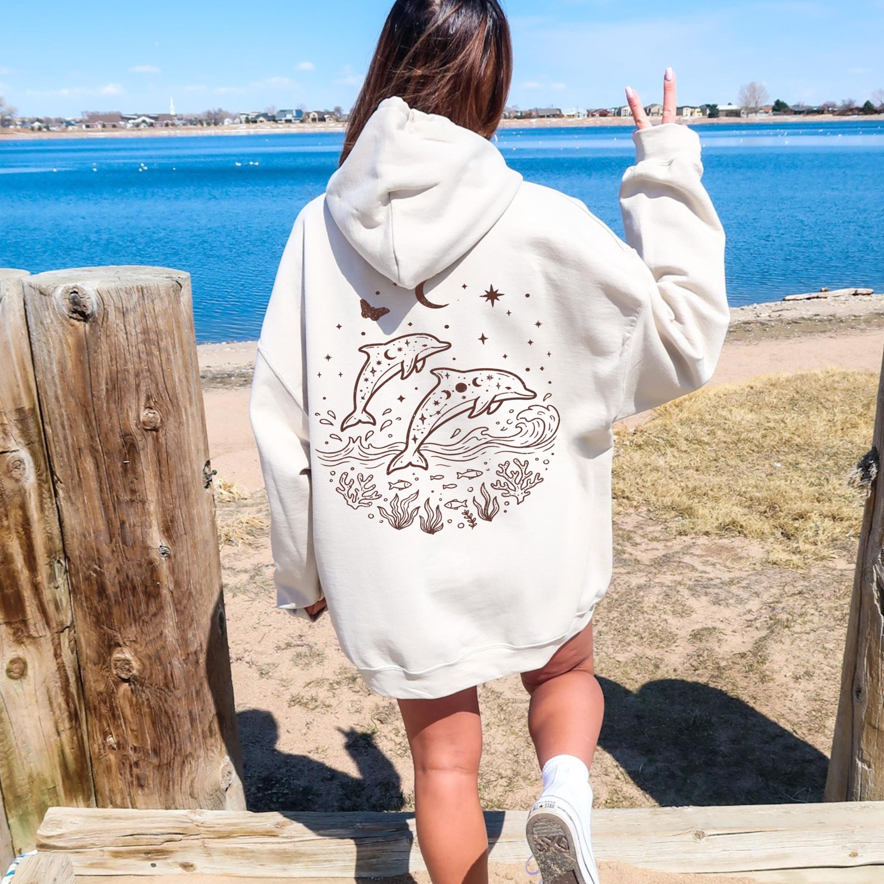 Celestial Dolphins Hoodie