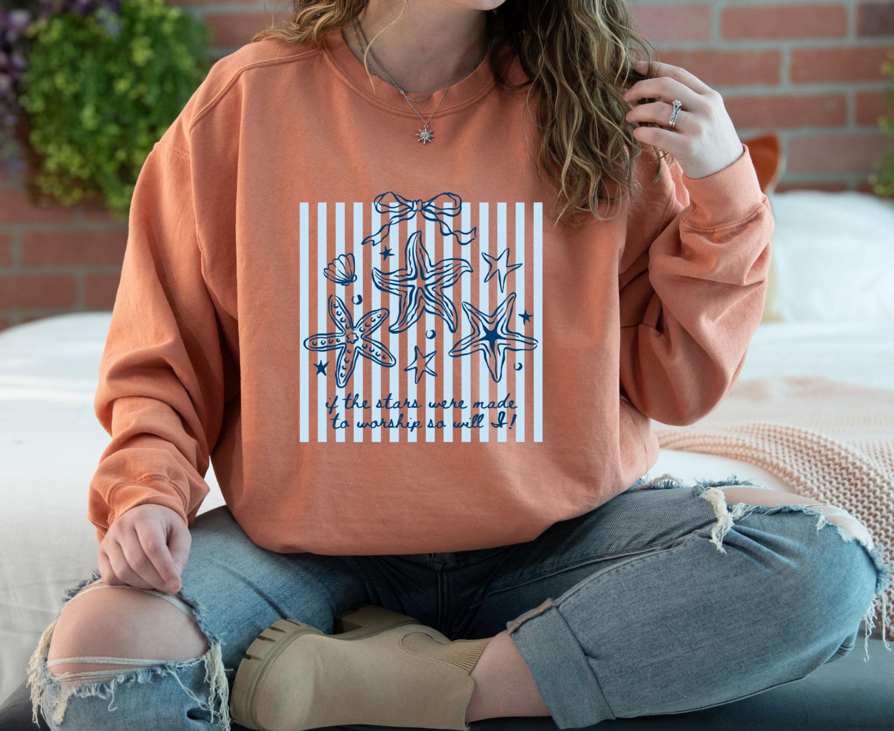 Coquette Bow Starfish Sweatshirt
