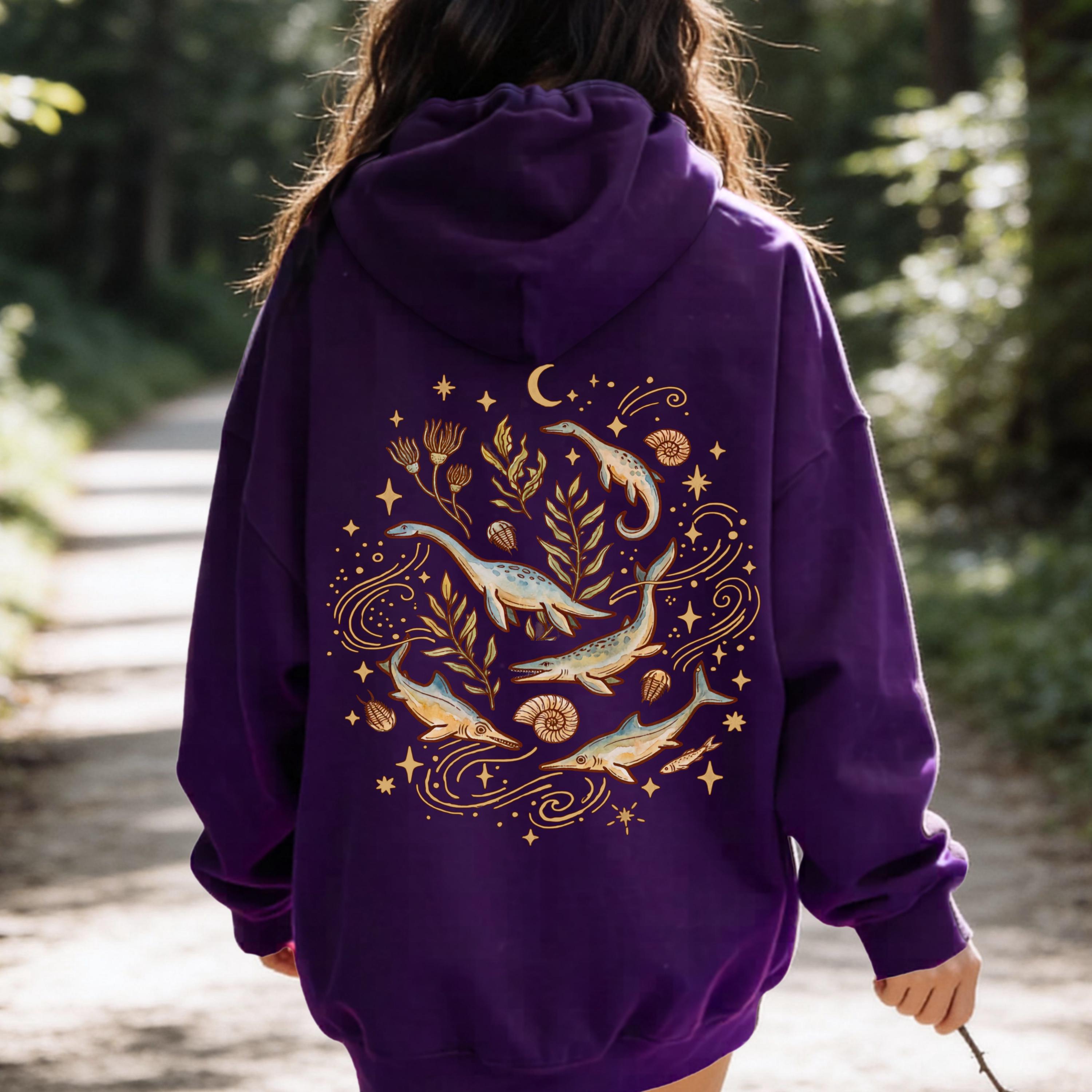 Prehistoric Sea Creatures Hoodie