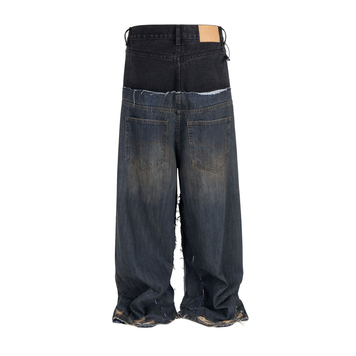 Double-Waist Jeans