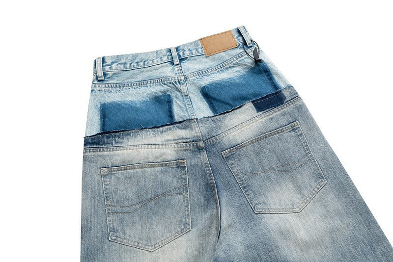Double-Waist Jeans