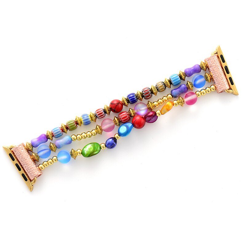 Regal Bohemian Stretch Apple Watch Strap