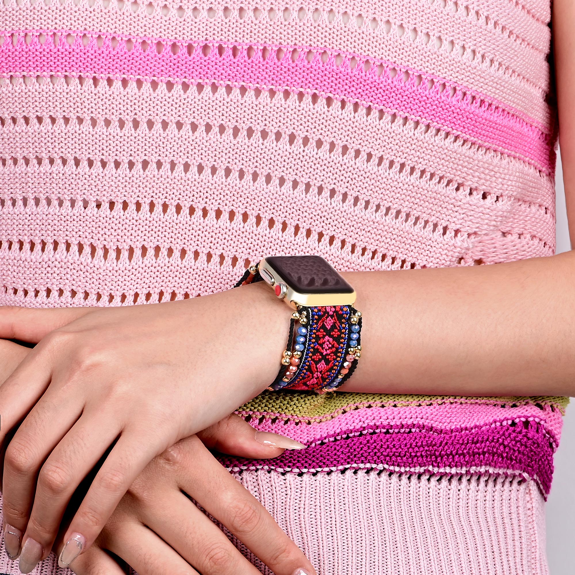 Royal Garnet Apple Watch Strap