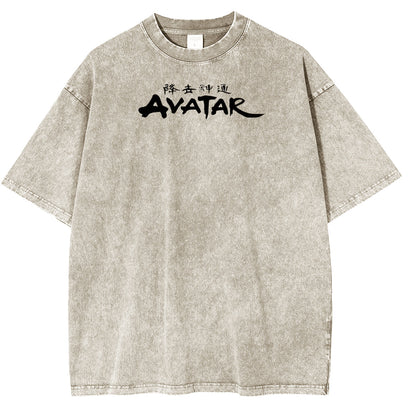 Aang-Shirt, Avatar: Der Herr der Elemente, animiertes Shirt, Vintage-T-Shirt, Herrenbekleidung, Top, Unterwäsche, T-Shirt