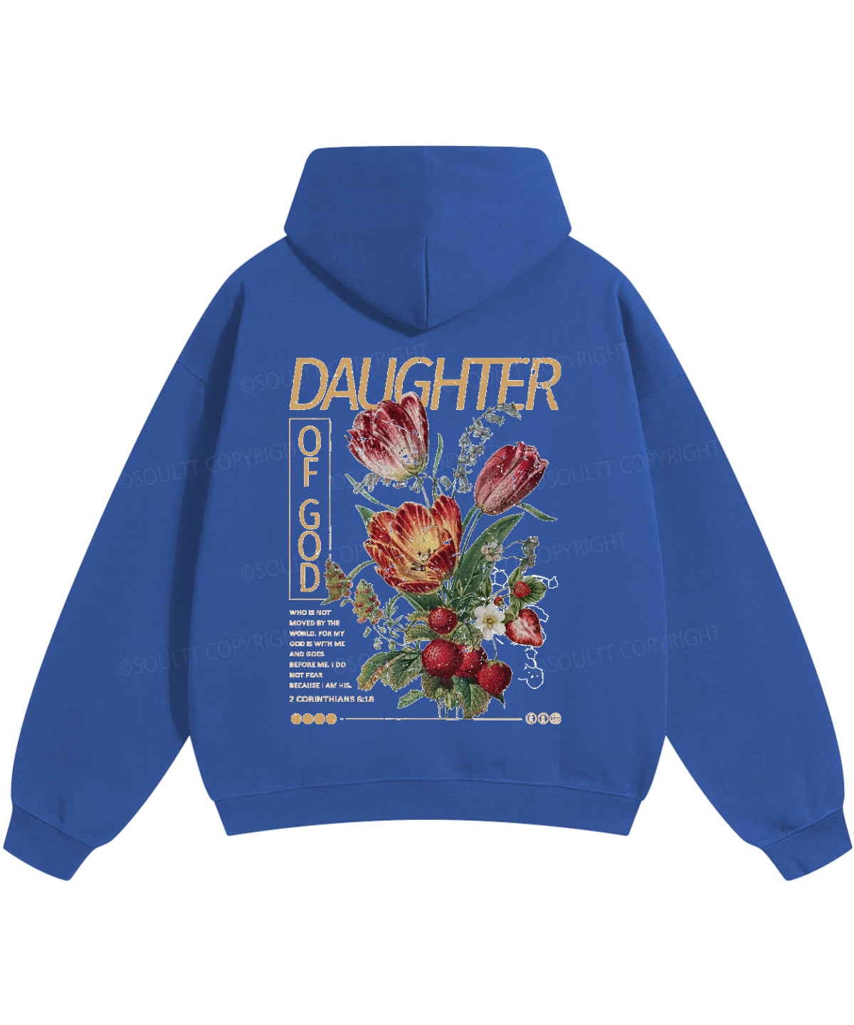 Daughter Of God Double Sided Christian Hoodie