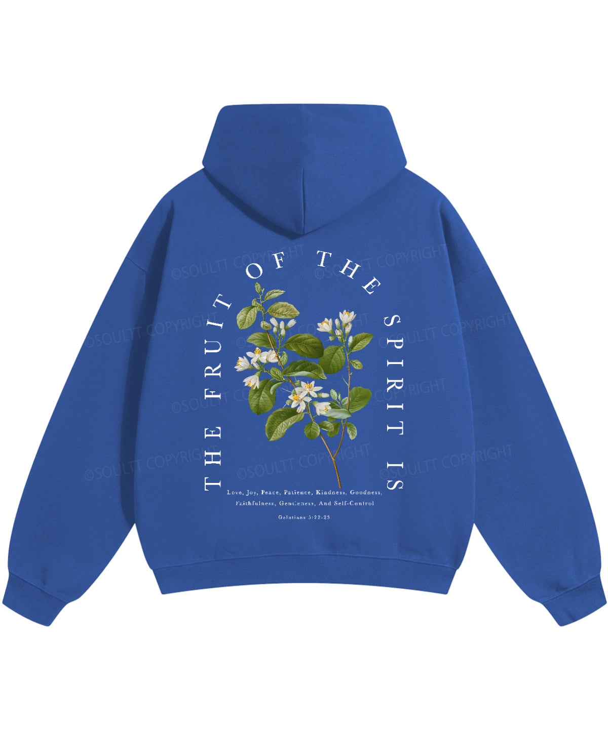 Fruit Of The Spirit Double Sided Christian Hoodie
