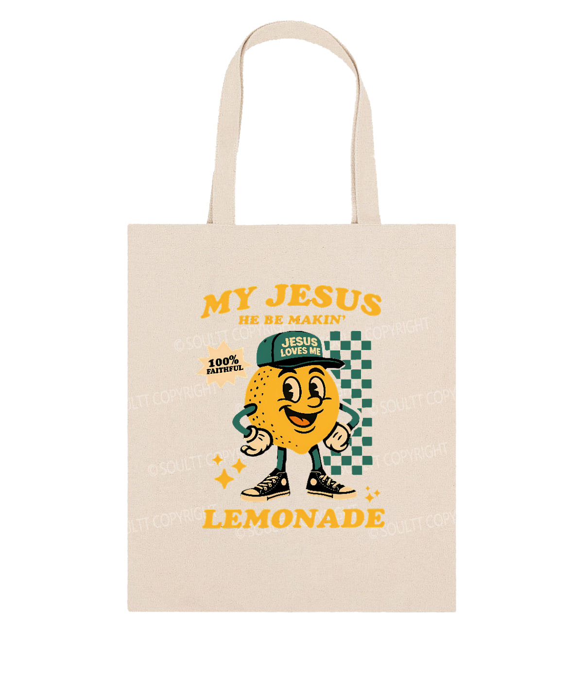 Life Gave Me Some Lemons Christian Tote Bag