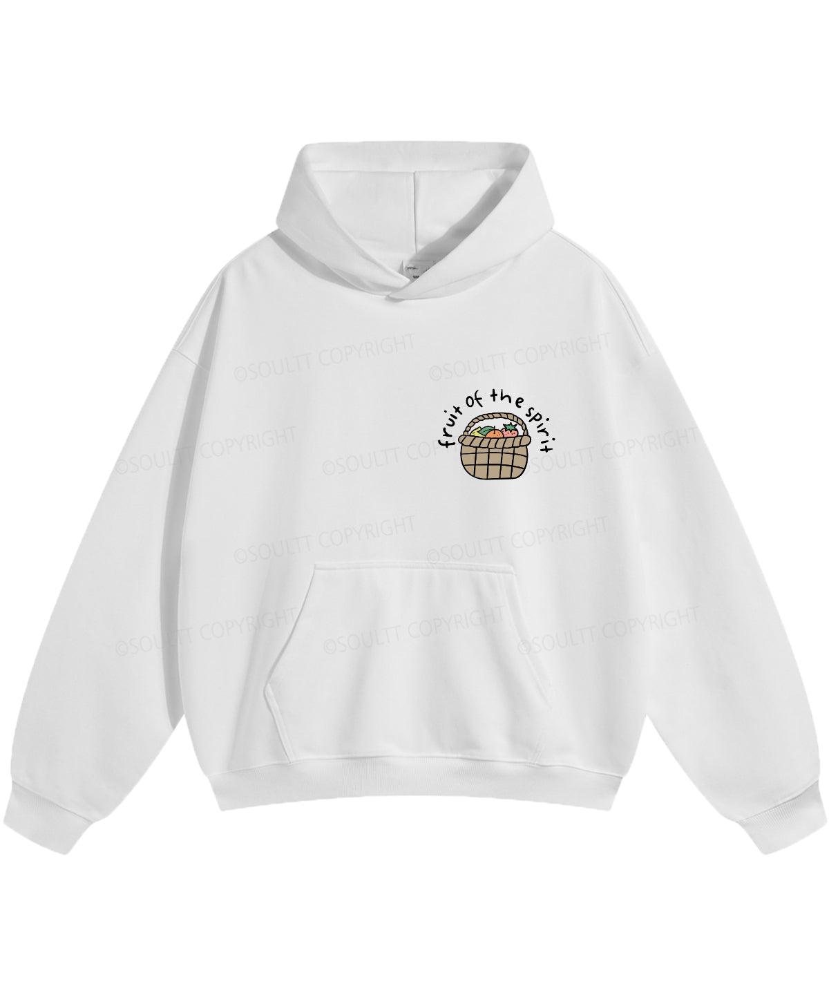 Fruit Of The Spirit Double Sided Christian Hoodie