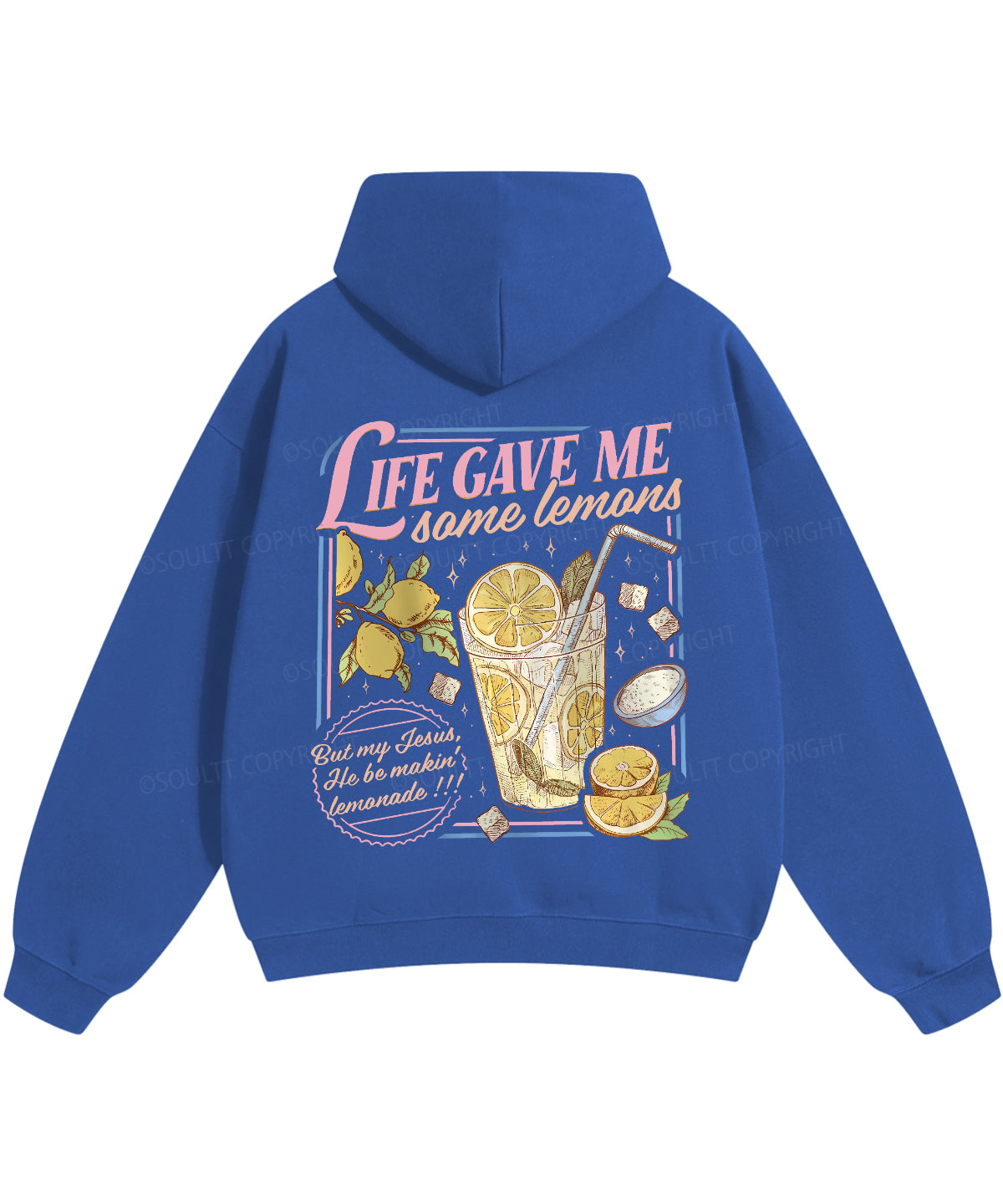Life Gave Me Some Lemans Double Sided Christian Hoodie