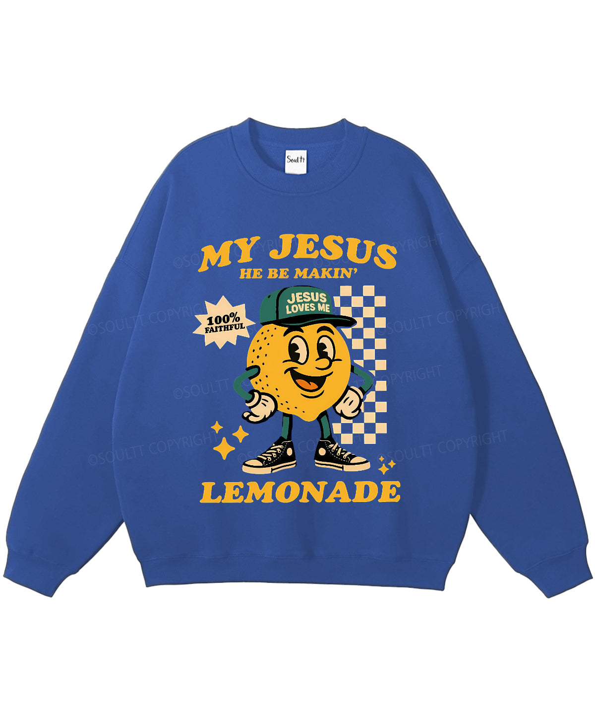 Life Gave Me Some Lemons Double Sided Christian Sweatshirt