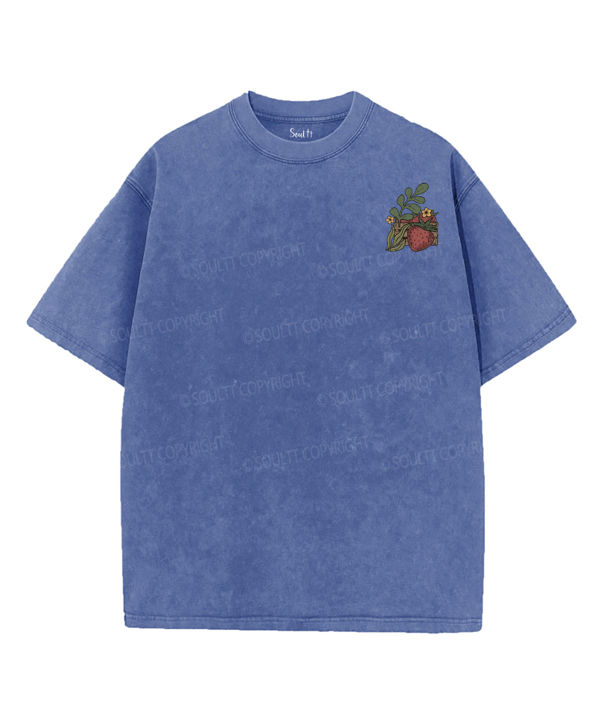 Fruit Of The Spirit Double Sided Unisex Washed Christian T-shirt