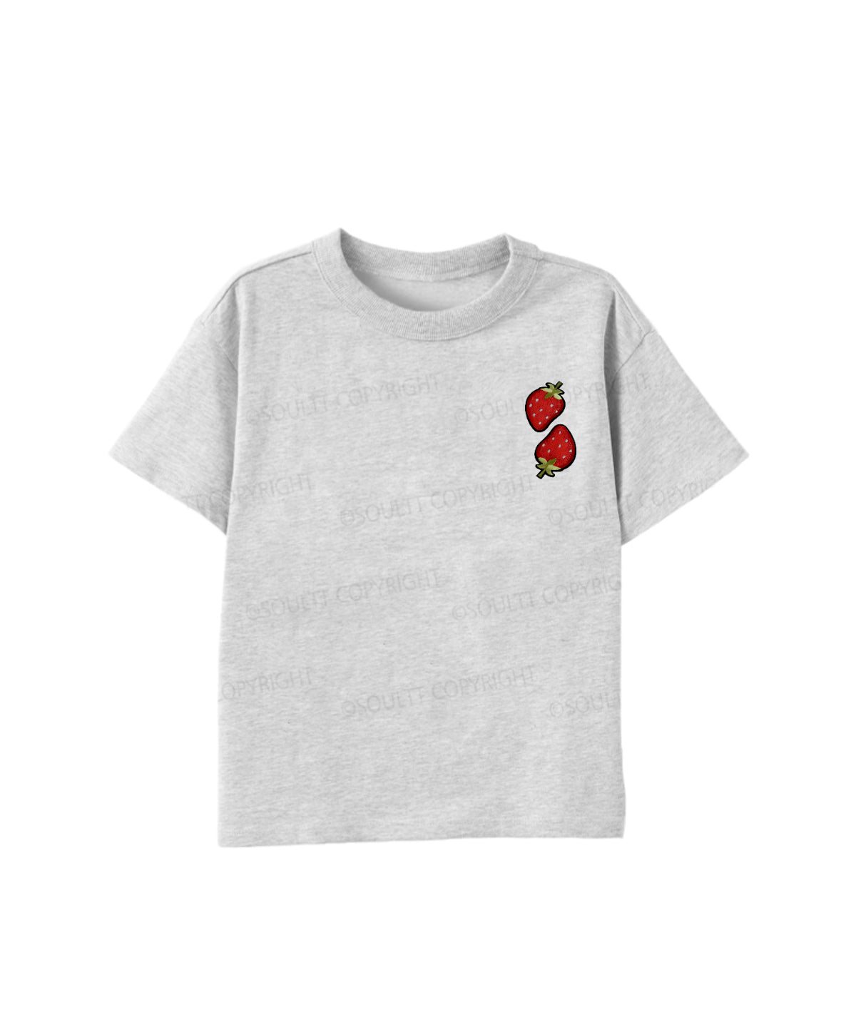 Kids Fruit Of The Spirit Double Sided Cotton Christian T-shirt