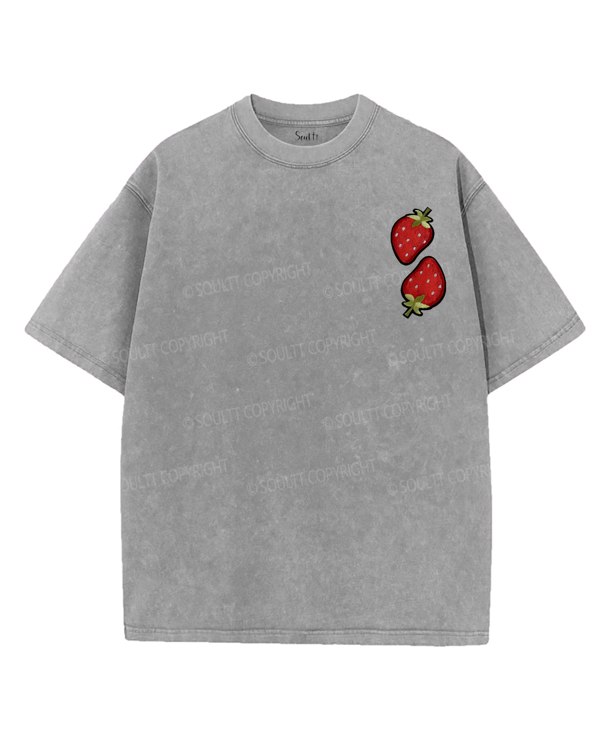 Fruit Of The Spirit Double Sided Unisex Washed Christian T-shirt