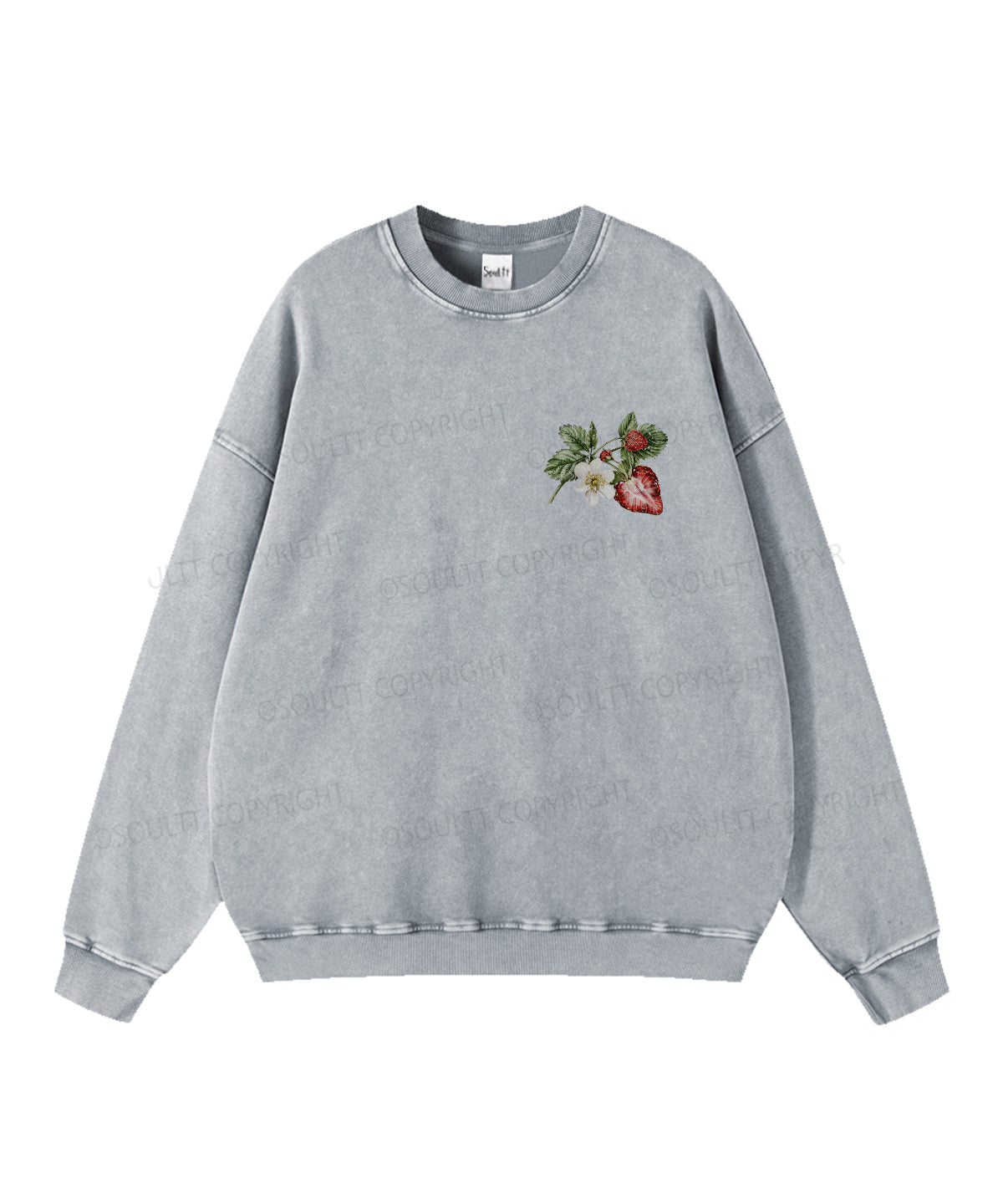 Daughter Of God Double Sided Washed Christian Sweatshirt