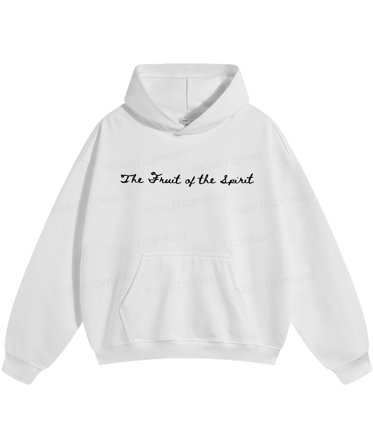 Fruit Of The Spirit Double Sided Christian Hoodie