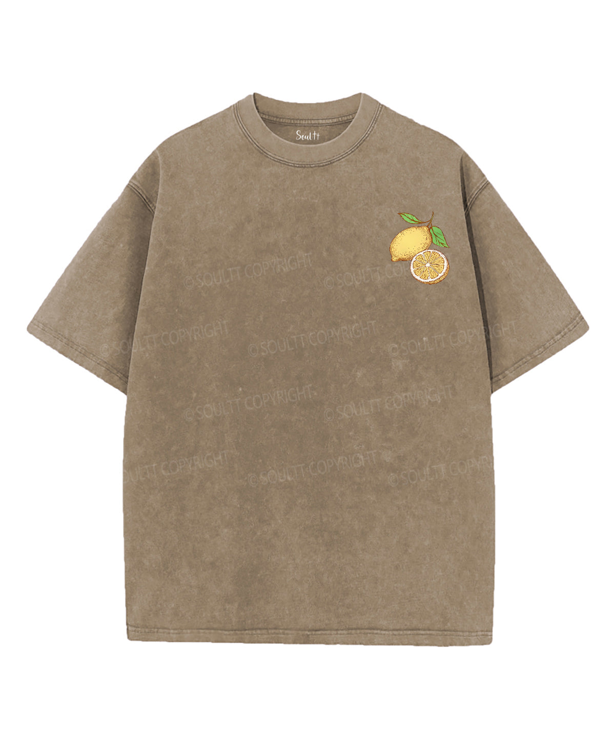 Life Gave Me Some Lemons Double Sided Unisex Washed Christian T-shirt