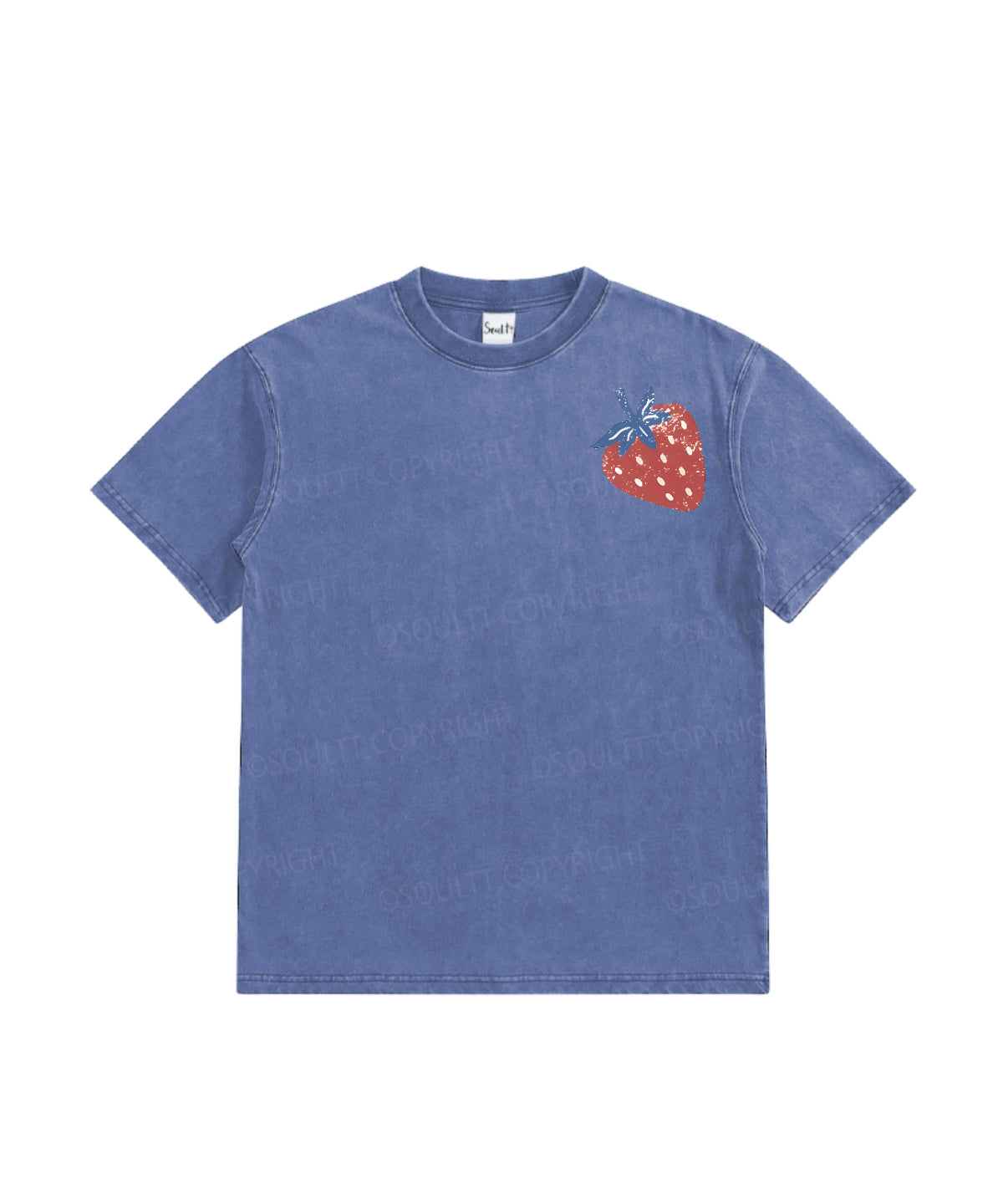 Kids Fruit Of The Spirit Double Sided Washed Christian T-shirt