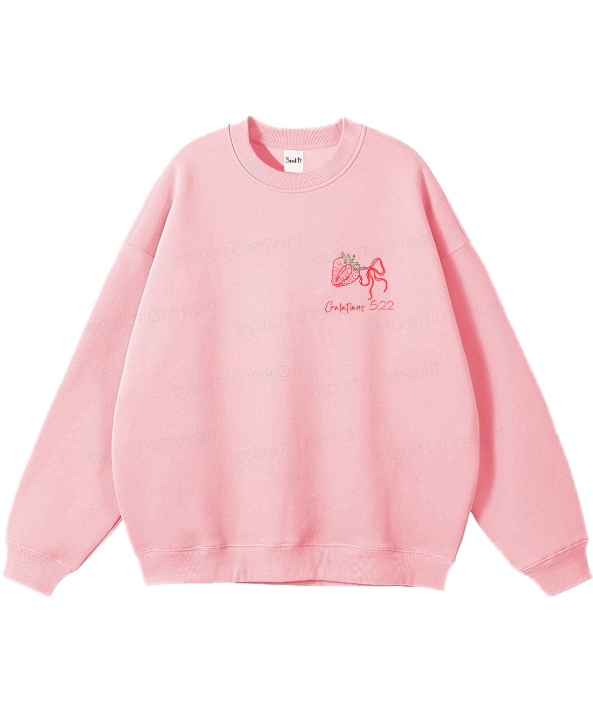 Fruit Of The Spirit Double Sided Christian Sweatshirt