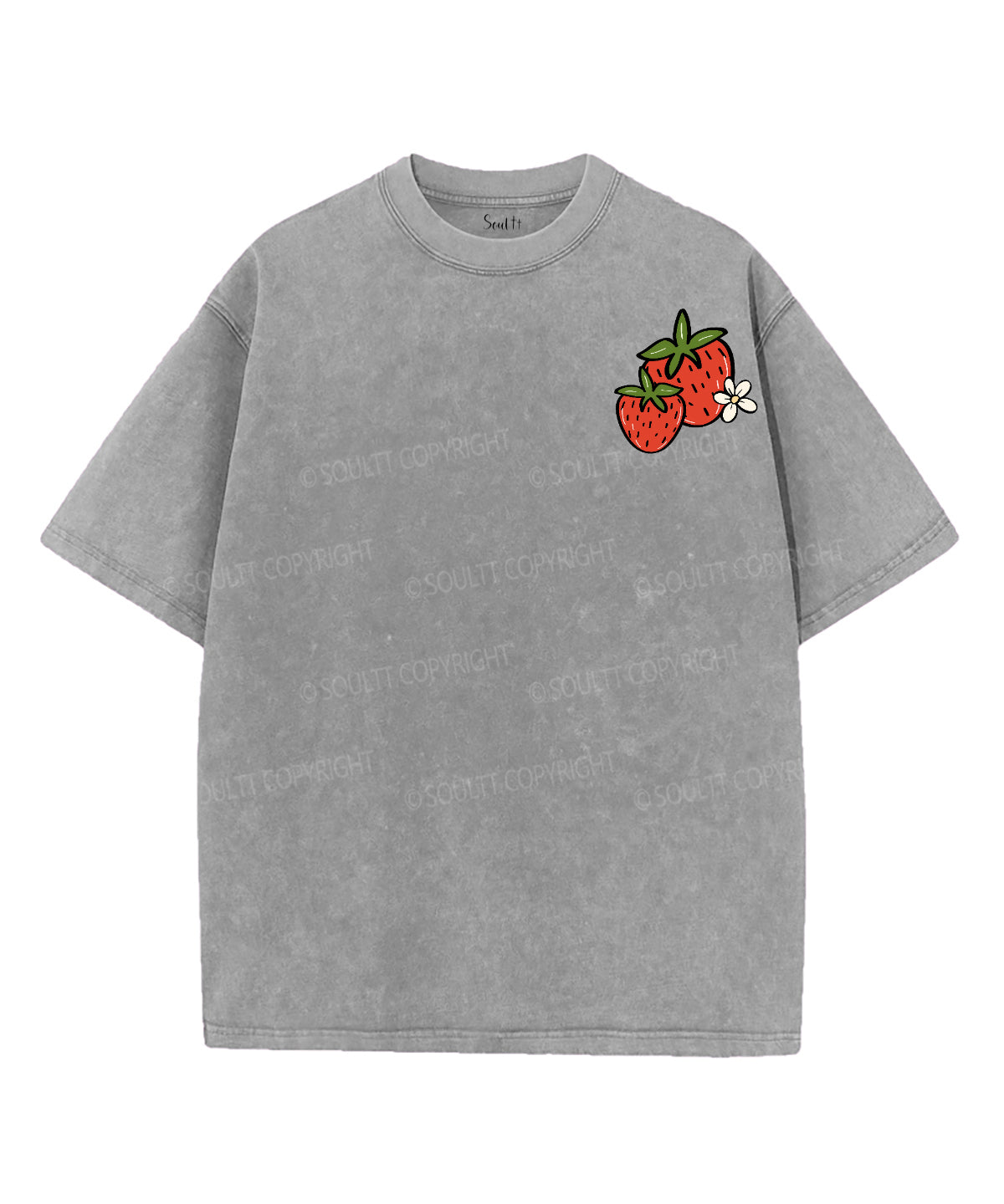 By Their Fruit Double Sided Unisex Washed Christian T-shirt