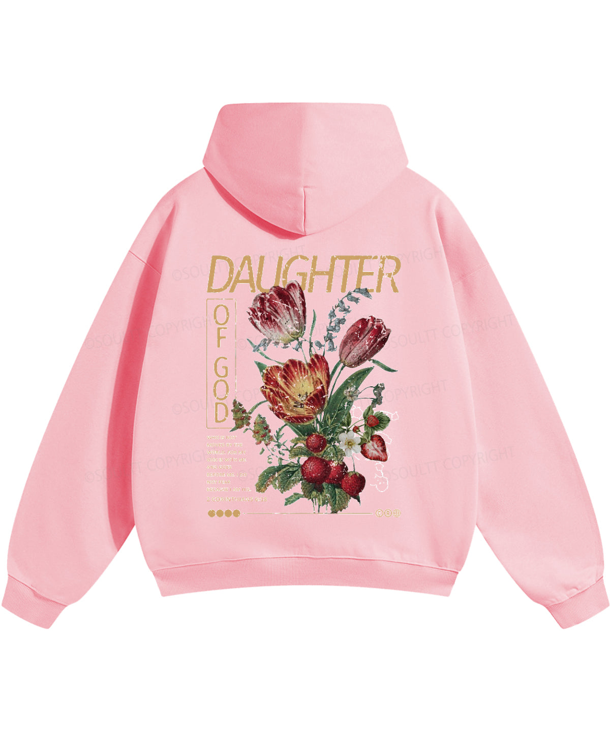Daughter Of God Double Sided Christian Hoodie