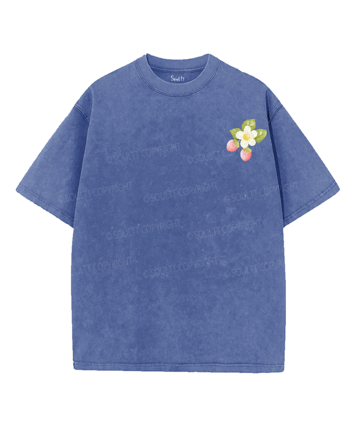 Fruit Of The Spirit Double Sided Unisex Washed Christian T-shirt