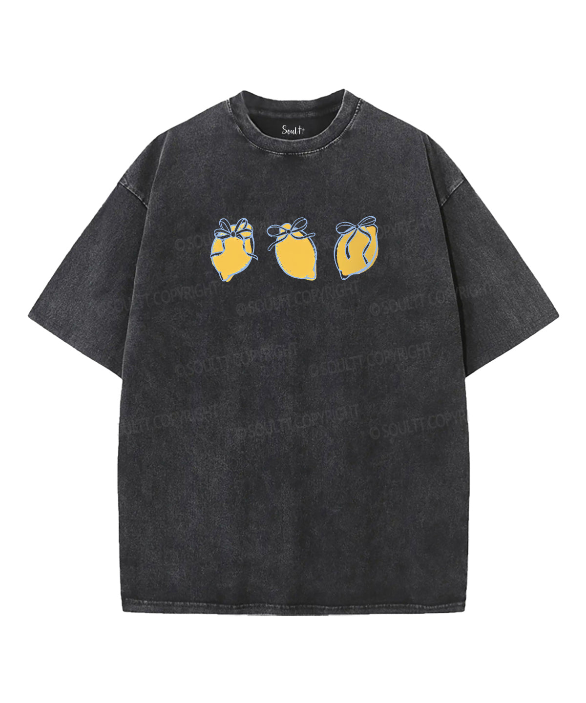 Life Give Me Some Lemons Double Sided Unisex Washed Christian T-shirt