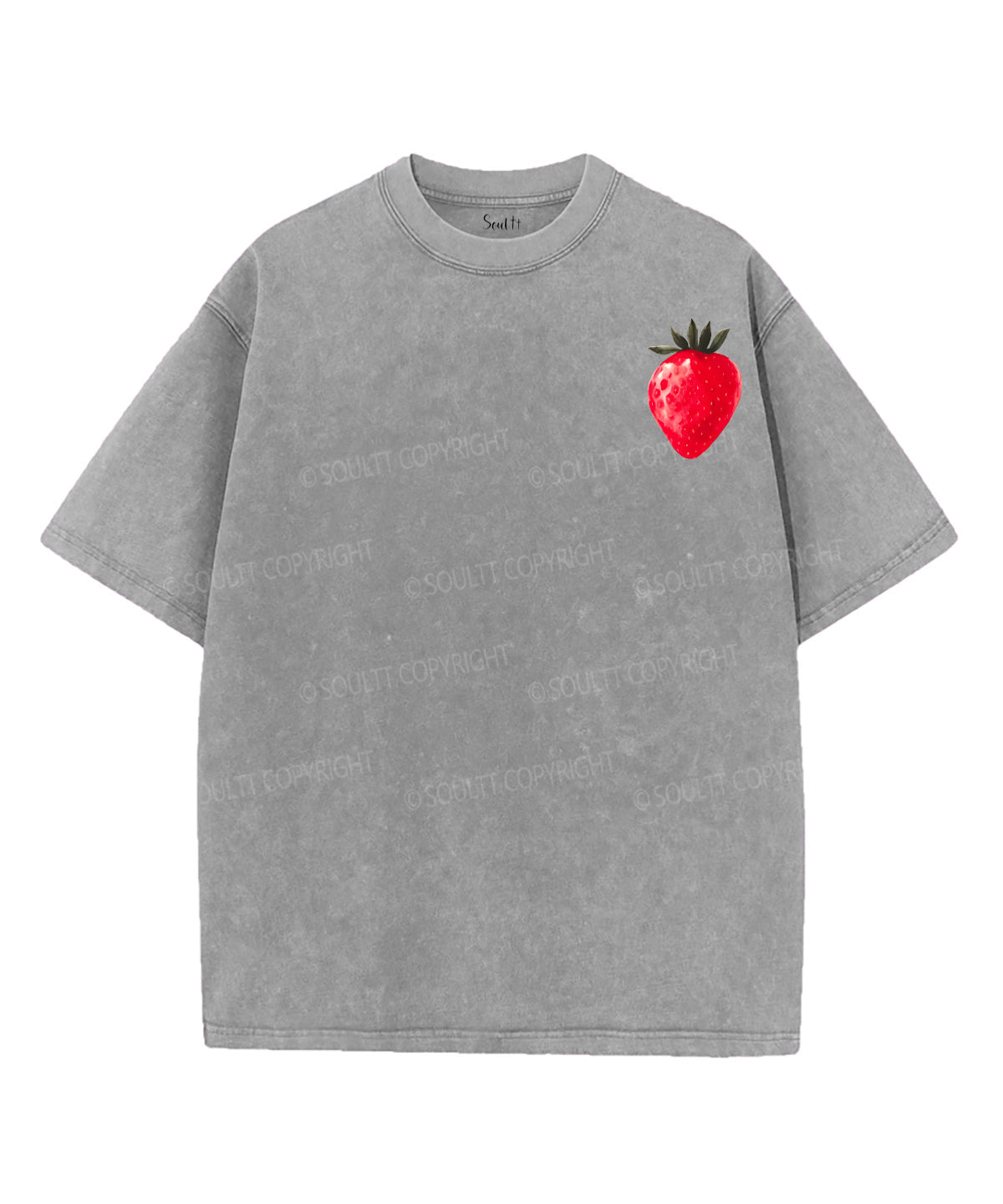 Fruit Of The Spirit Double Sided Unisex Washed Christian T-shirt