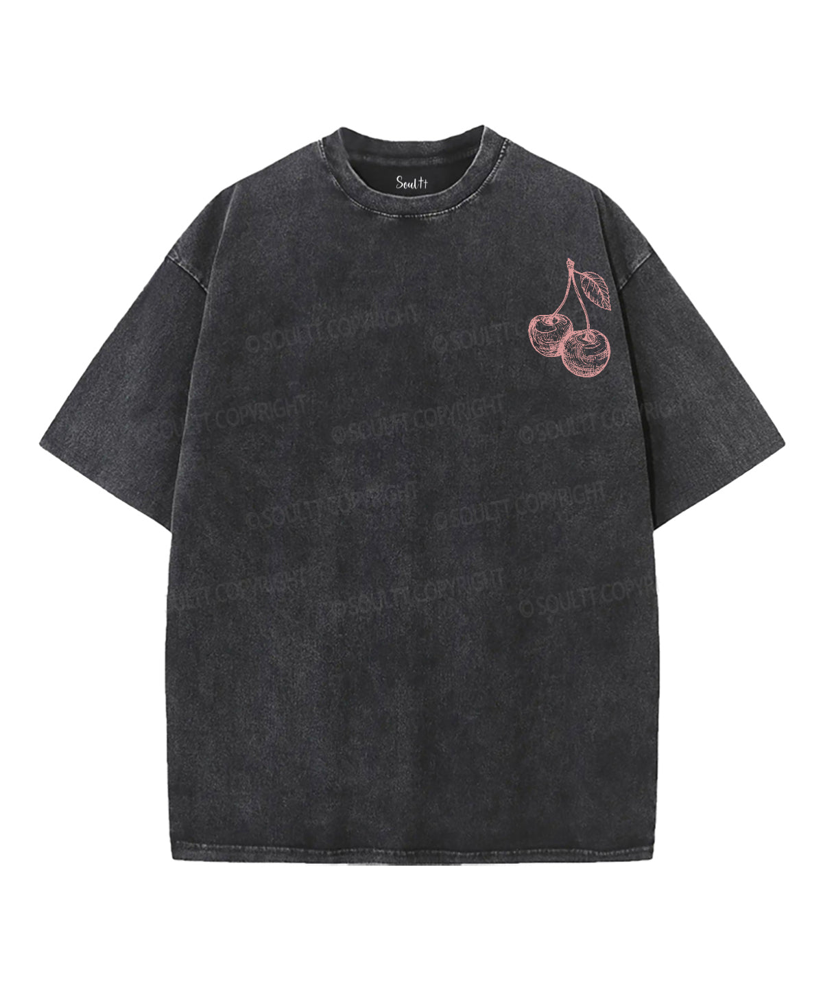Fruit Of The Spirit Double Sided Unisex Washed Christian T-shirt