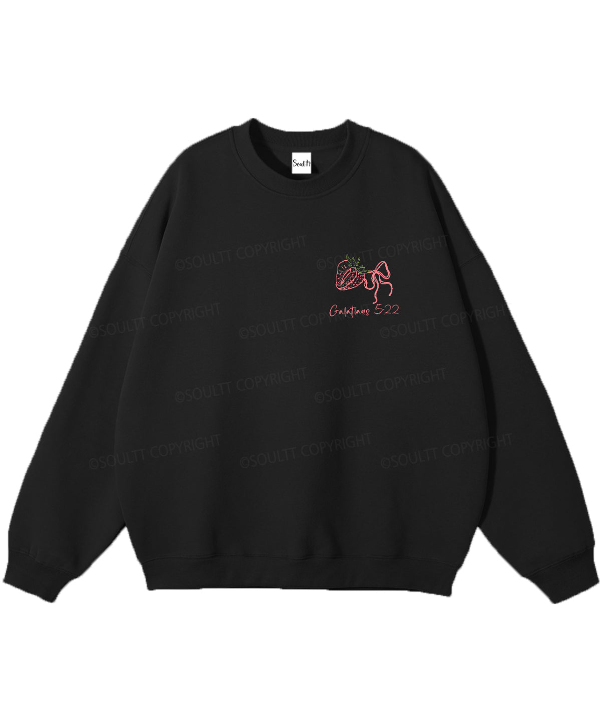 Fruit Of The Spirit Double Sided Christian Sweatshirt